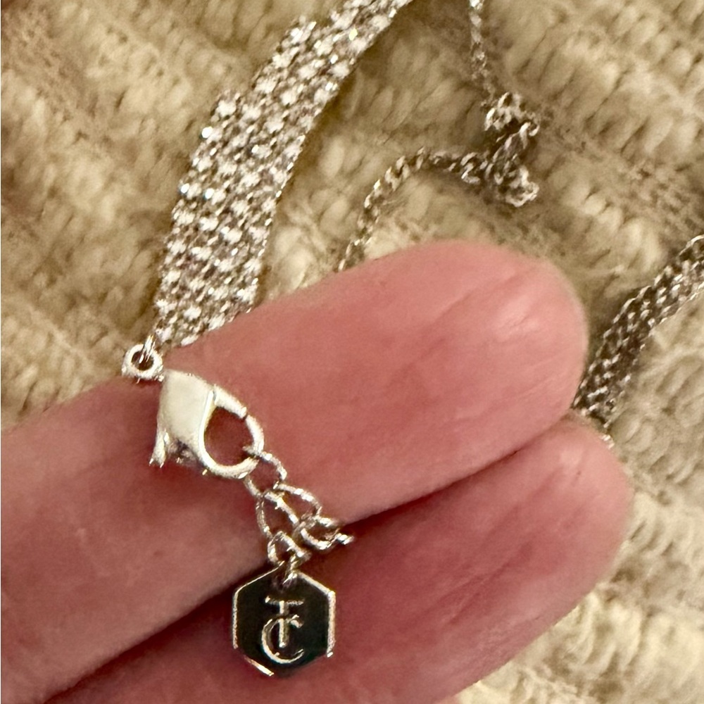 Swarovski necklace. New